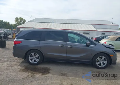 2019 Honda Odyssey Ex из США, поврежденный, VIN 5FNRL6H53KB128691